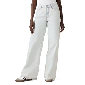 Levi’s Mid Rise 94 Baggy Wide Leg Light Wash Jeans